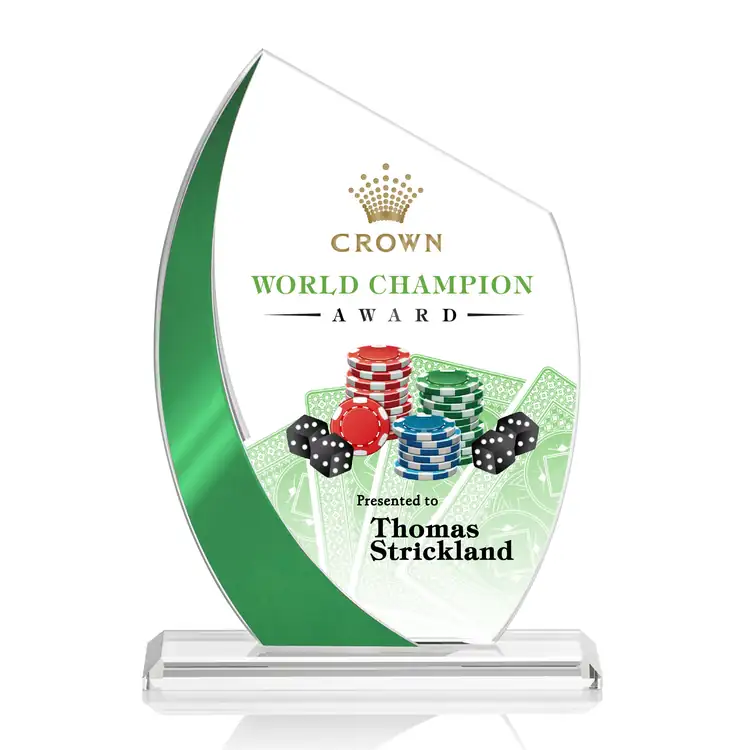Wadebridge Starfire Crystal Award - Multicolor #2