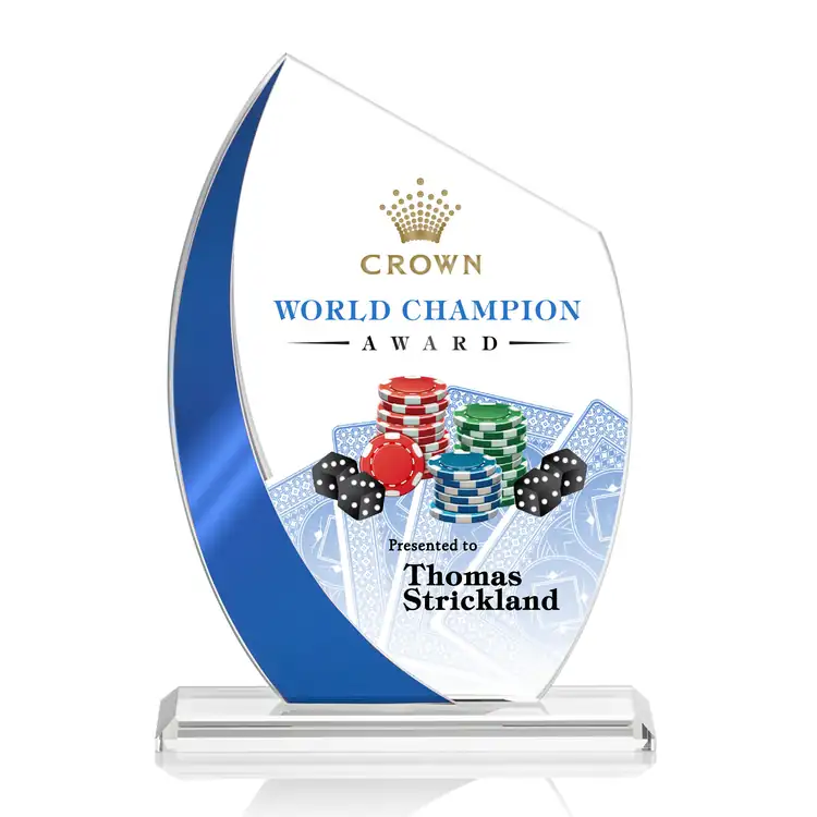 Wadebridge Starfire Crystal Award - Multicolor #3
