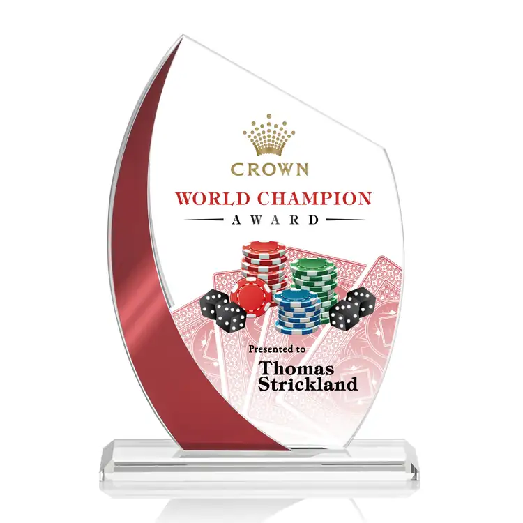Wadebridge Starfire Crystal Award - Multicolor #4