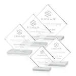 Trophée Wellington en cristal Starfire - Gravure