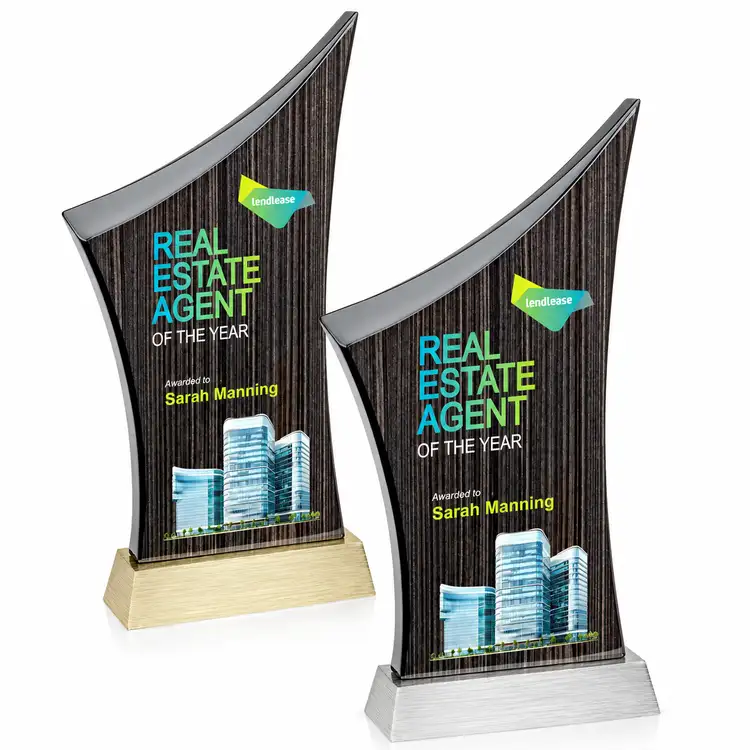 Wilhelm Slatewood Award - Woodgrain Composite - Multicolor