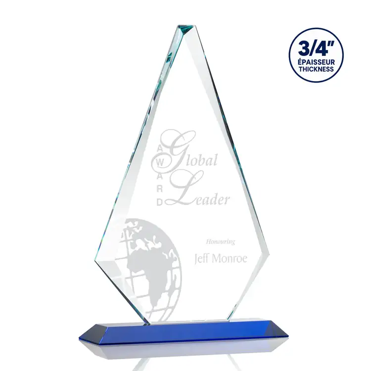 Trophée Windsor en cristal Starfire - Gravure #6