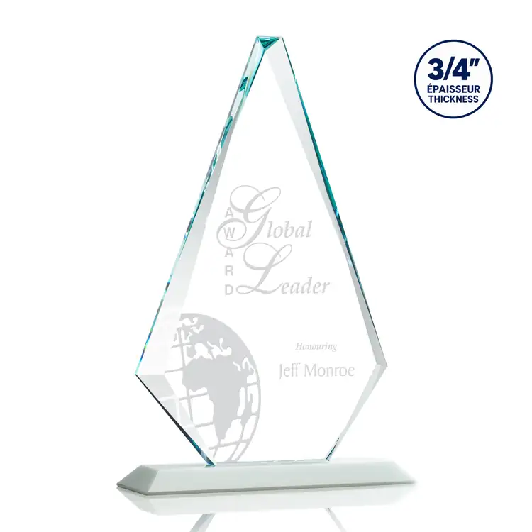 Trophée Windsor en cristal Starfire - Gravure #8