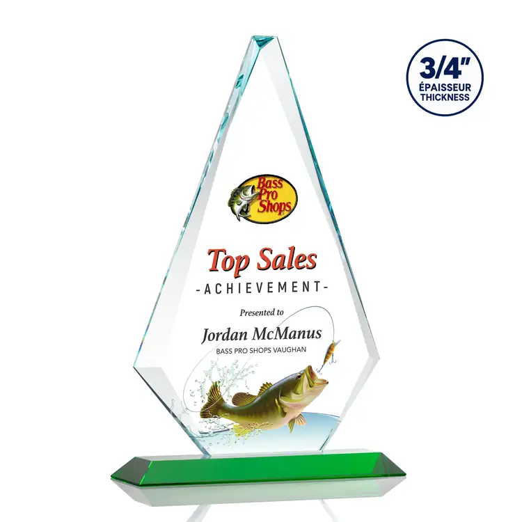Windsor Starfire Crystal Award - Multicolor #4
