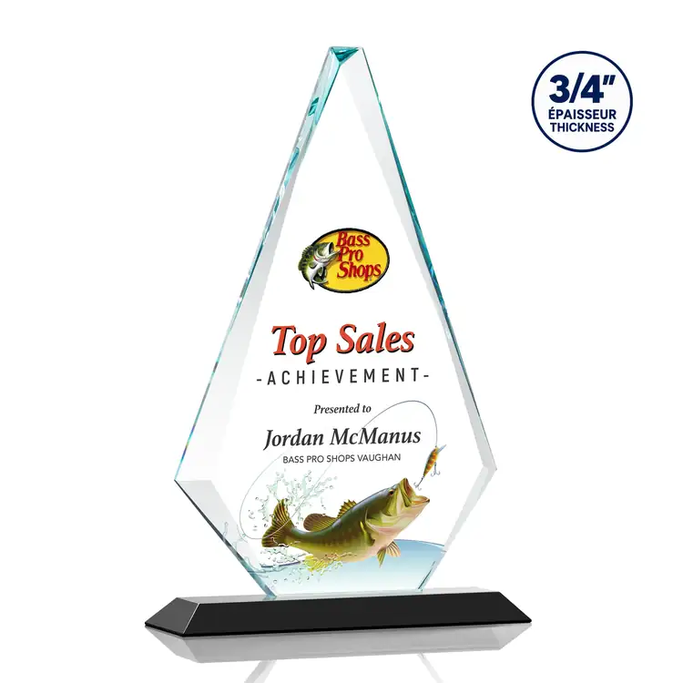 Windsor Starfire Crystal Award - Multicolor #5