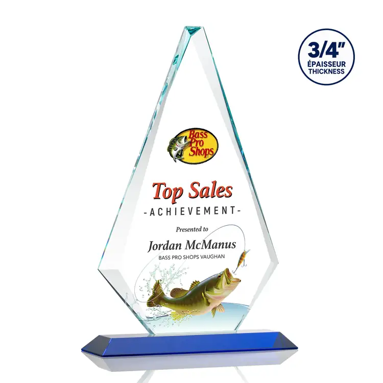 Windsor Starfire Crystal Award - Multicolor #6