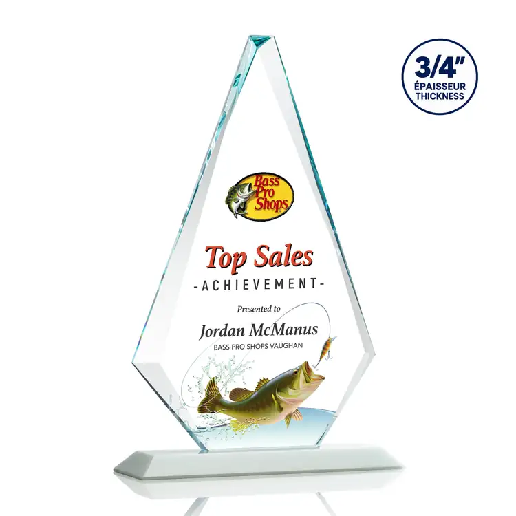 Windsor Starfire Crystal Award - Multicolor #8