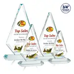 Trophée Windsor en cristal Starfire - Multicolore