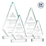 Trophée Windsor en cristal Starfire sur socle Alberton - Gravure