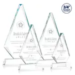 Trophée Windsor en cristal Starfire sur socle Newhaven - Gravure