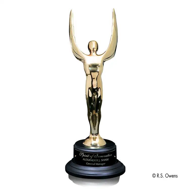 Winged Achievement Award on Ebony #3