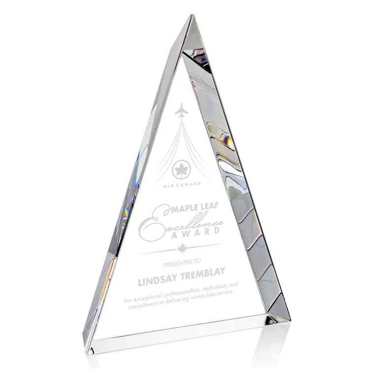 Wittington Optical Crystal Award - Deep Etch #2