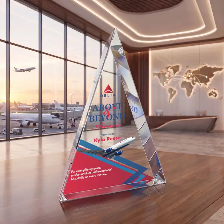 Wittington Optical Crystal Award - Multicolor #3