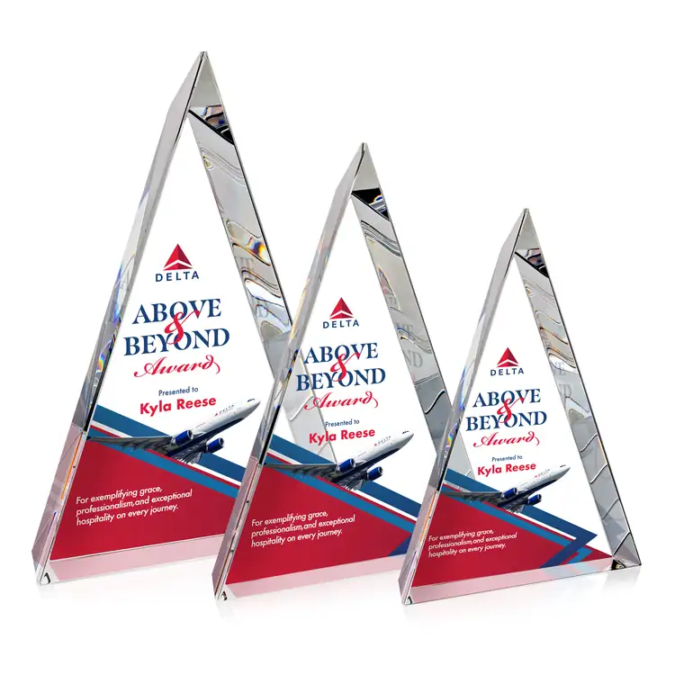 Wittington Optical Crystal Award - Multicolor