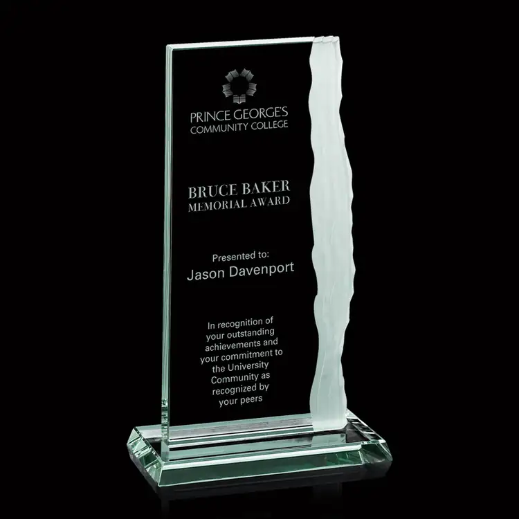Trophée Yosemite en verre jade #4