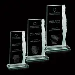 Trophée Yosemite en verre jade