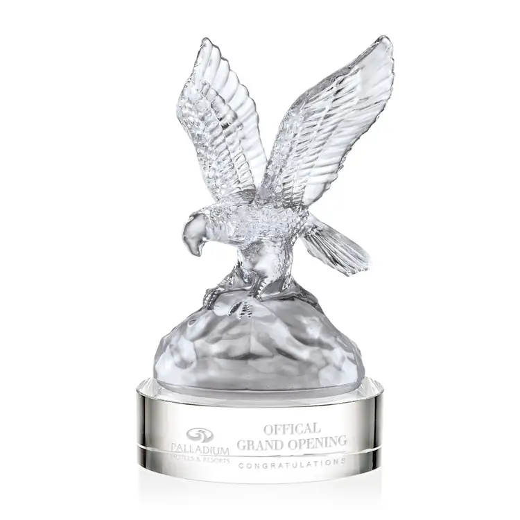 Buntingford Eagle Award on Clear Base