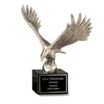 Trophée aigle Majestic sur socle en marbre
