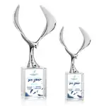 Trophée aigle Maverick en métal et cristal sur socle Lexington - Multicolore