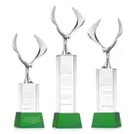 Trophée aigle Maverick sur socle Belcroft - Gravure et impression
