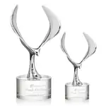 Trophée aigle Maverick sur socle Marvel - Gravure