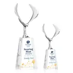 Trophée aigle Maverick sur socle Novita - Multicolore