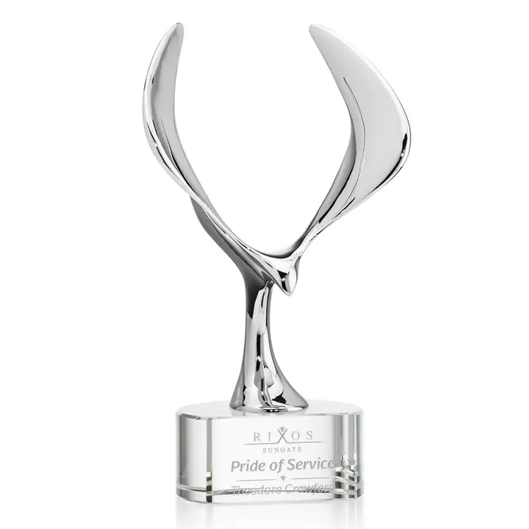 Maverick Eagle Award on Paragon Base - Laser Engraving #2