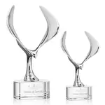 Trophée aigle Maverick sur socle Paragon - Gravure