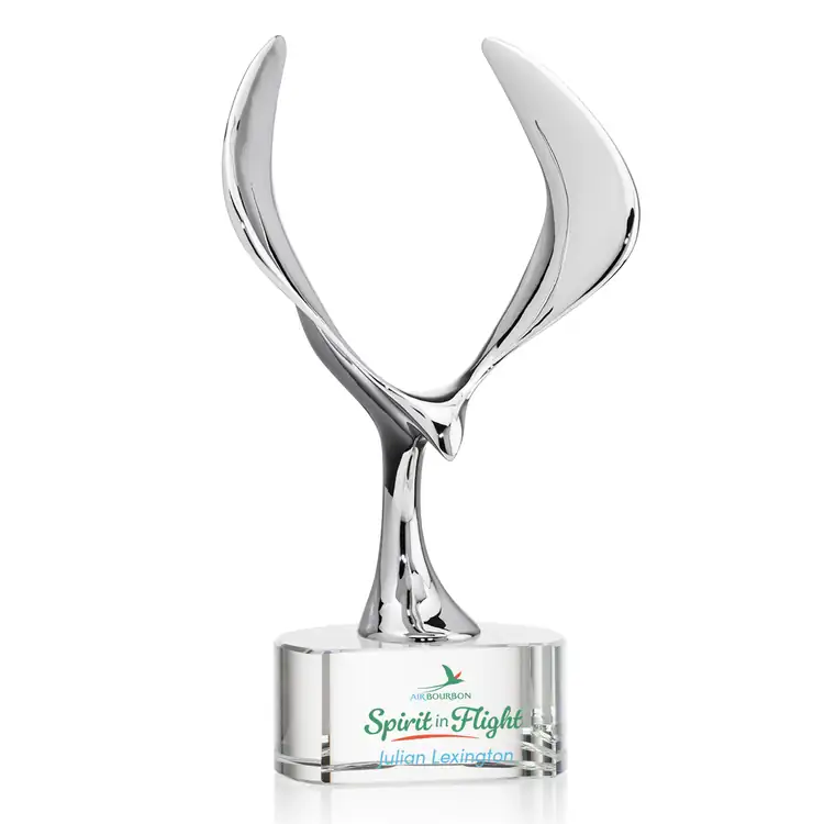 Trophée aigle Maverick sur socle Paragon - Multicolore #2