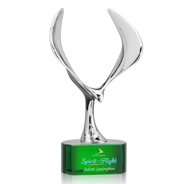 Trophée aigle Maverick sur socle Paragon - Multicolore #3
