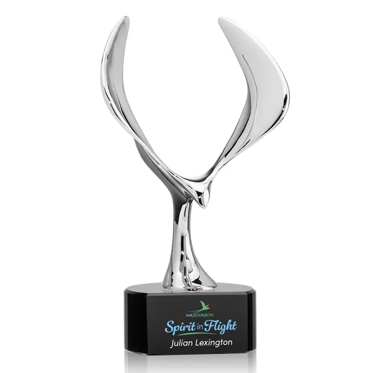 Trophée aigle Maverick sur socle Paragon - Multicolore #4