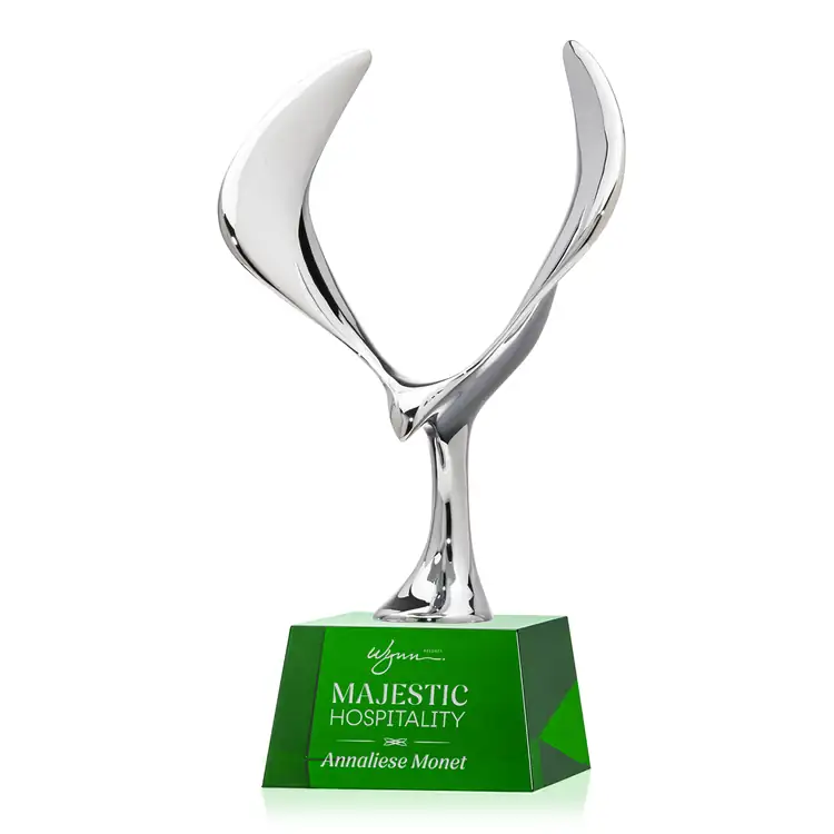 Maverick Eagle Award on Robson Base - Laser Engraving #3