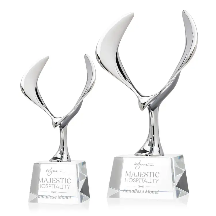 Maverick Eagle Award on Robson Base - Laser Engraving