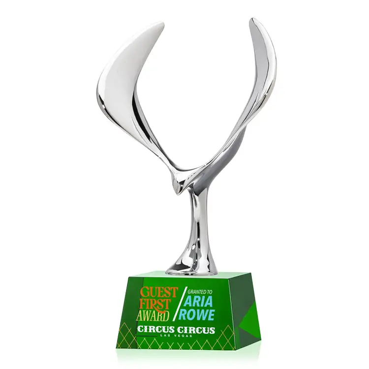 Trophée aigle Maverick sur socle Robson - Multicolore #3