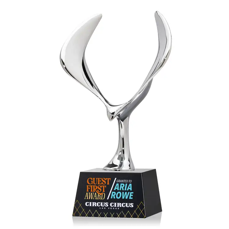 Trophée aigle Maverick sur socle Robson - Multicolore #4