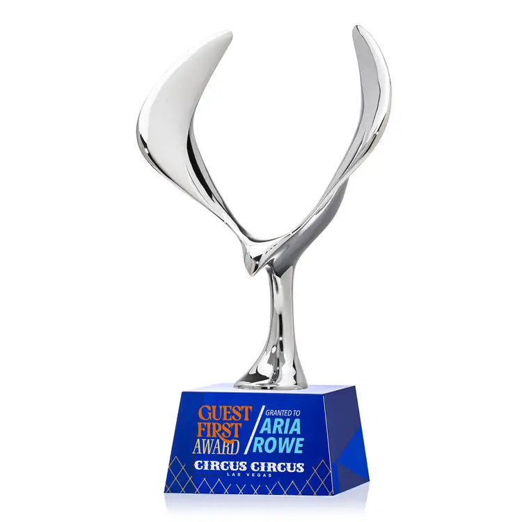 Trophée aigle Maverick sur socle Robson - Multicolore #5