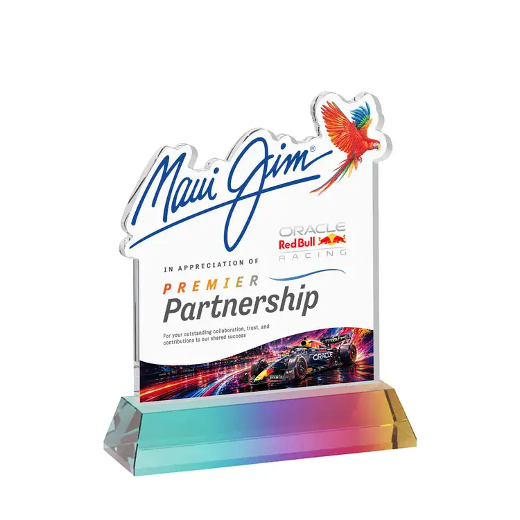 EdgeCraft Square Award on Hartford Base - Multicolor #30