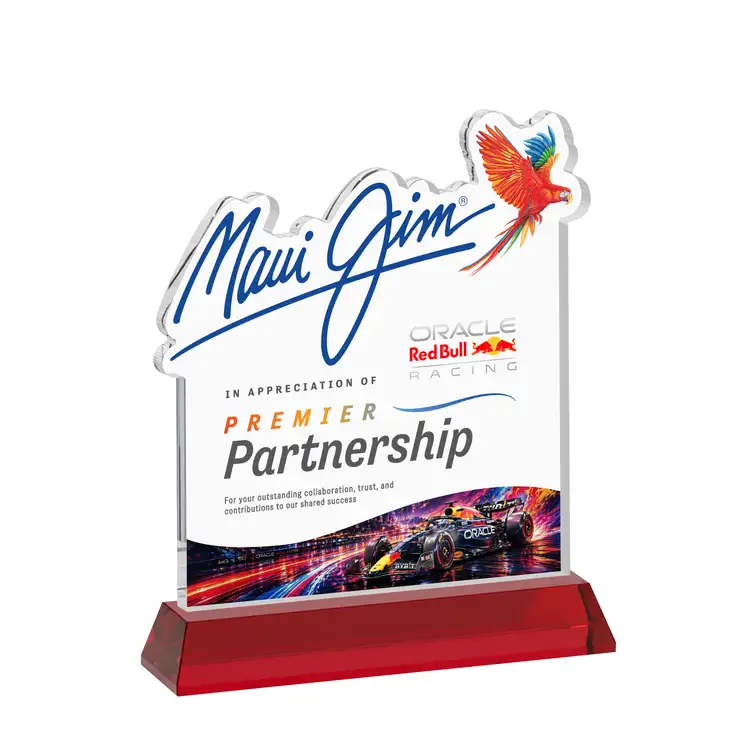 EdgeCraft Square Award on Hartford Base - Multicolor #35