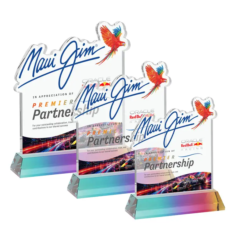 EdgeCraft Square Award on Hartford Base - Multicolor #8