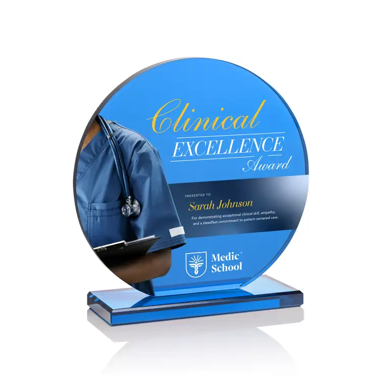 Dunlow Blue Circular Award Multicolor #2