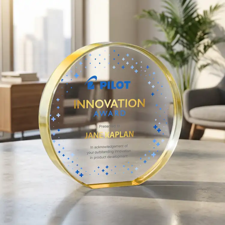 Narita Acrylic Circle Award - Multicolor #18