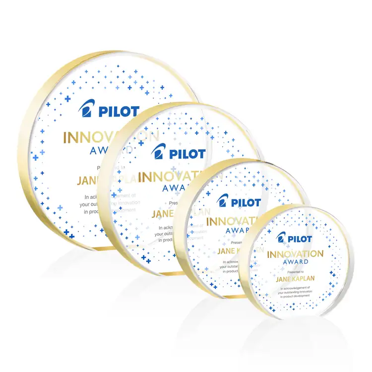Narita Acrylic Circle Award - Multicolor #3