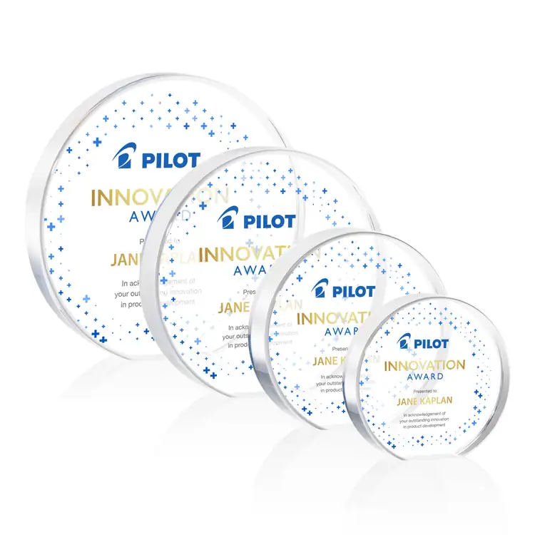Narita Acrylic Circle Award - Multicolor