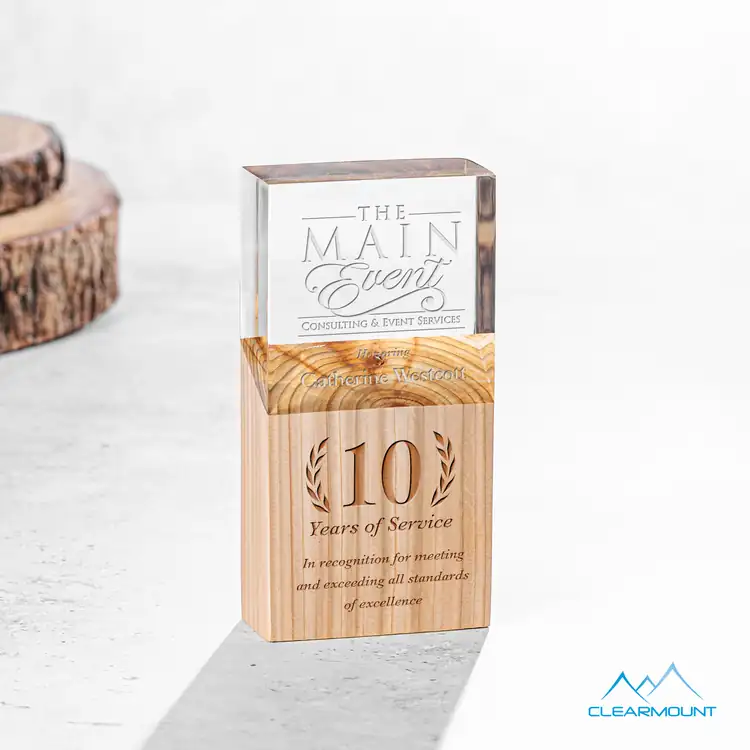 Plante Wood and Acrylic Column Award #2