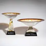 Trophée coupe sur socle noir