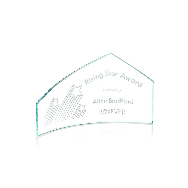 Antibes Starfire Crystal Crescent Award #2