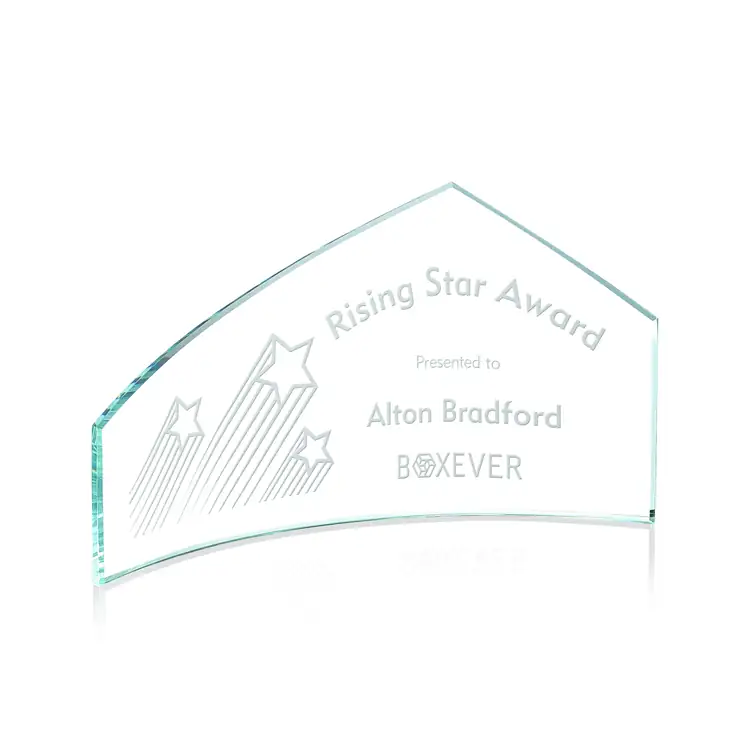 Antibes Starfire Crystal Crescent Award #3
