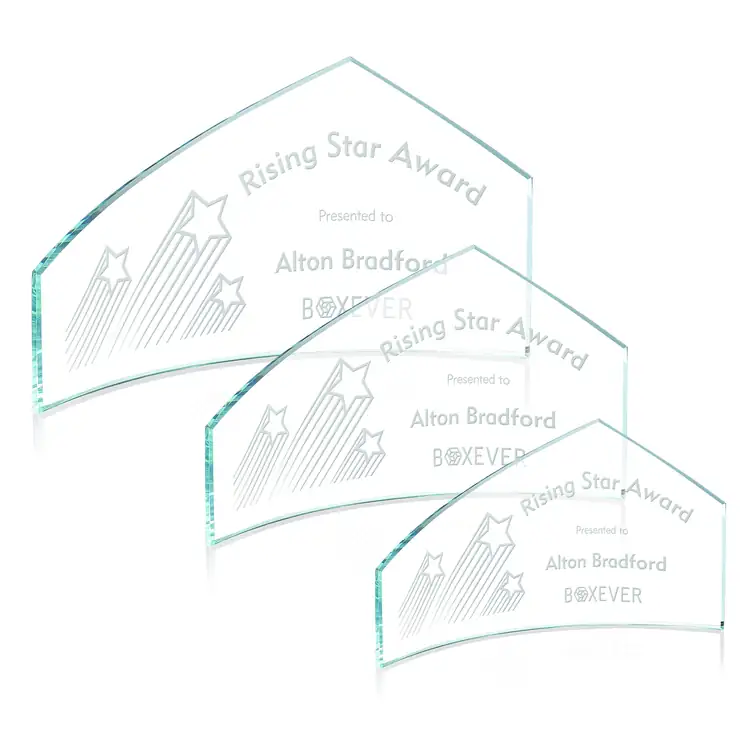 Antibes Starfire Crystal Crescent Award