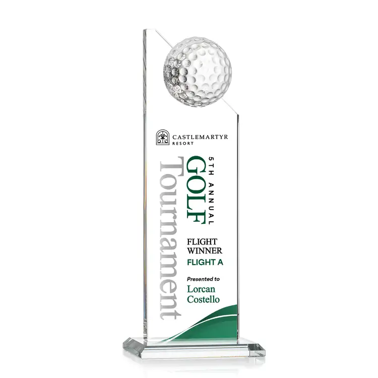 Ashfield Golf Award - Clear/Multicolor #2