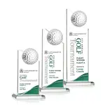 Trophée de golf Ashfield - Transparent/Multicolore